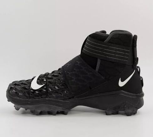 حذاء كرة القدم Nike Force Savage Elite 2 TD Shark للرجال باللون الأسود والأبيض CK2824-001 مقاس 19 in Saudi Arabia