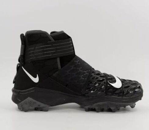 حذاء كرة القدم Nike Force Savage Elite 2 TD Shark للرجال باللون الأسود والأبيض CK2824-001 مقاس 19 in Saudi Arabia