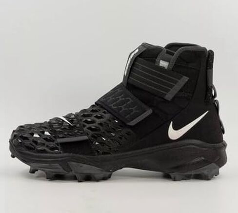 حذاء كرة القدم Nike Force Savage Elite 2 TD Shark للرجال باللون الأسود والأبيض CK2824-001 مقاس 19 in Saudi Arabia