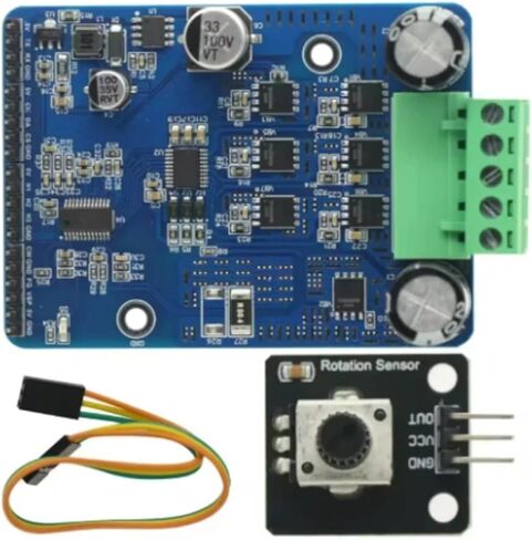 1Pcs/lot DC 6V-80V BLDC Three Phase DC Brushless Motor Controller PWM 1600W 20A Hall Motor Module in Kuwait