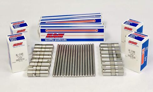 Elgin industries Hydraulic NON AFM Roller Lifters & Trays & Push Rods compatible with 1997-2016 Chevy 4.8 5.3 5.7 6.0 LS1 LS2 LS3 LS6 LS7 in Saudi Arabia