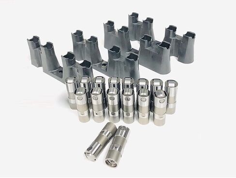 Elgin industries Hydraulic NON AFM Roller Lifters & Trays & Push Rods compatible with 1997-2016 Chevy 4.8 5.3 5.7 6.0 LS1 LS2 LS3 LS6 LS7 in Saudi Arabia