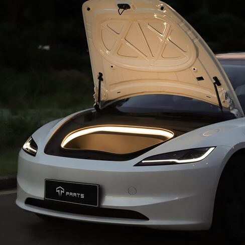 TPARTS Frunk LED Light Strip for Tesla Model 3 (2021-2023) Silicone Waterproof Tesla Front Trunk Ambient Lighting Bar Model 3 Interior Accessories in Saudi Arabia