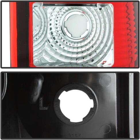 ACANII - For 1999-2002 Chevy Silverado 1500 2500 3500 99-06 GMC Sierra Red LED Tube Tail Lights Brake Lamps Left+Right in Saudi Arabia