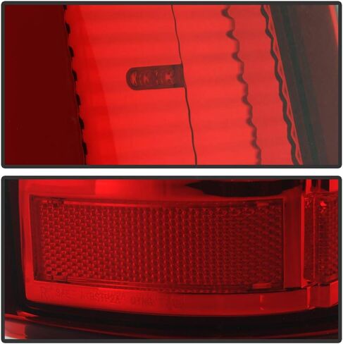 ACANII - For 1999-2002 Chevy Silverado 1500 2500 3500 99-06 GMC Sierra Red LED Tube Tail Lights Brake Lamps Left+Right in Saudi Arabia