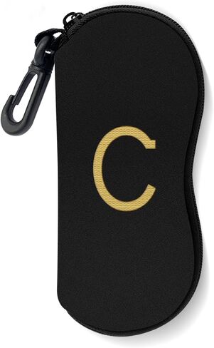 Sunglasses Soft Case, Ultra Light Portable Neoprene Zipper Glasses Case for Men Women in Saudi Arabia