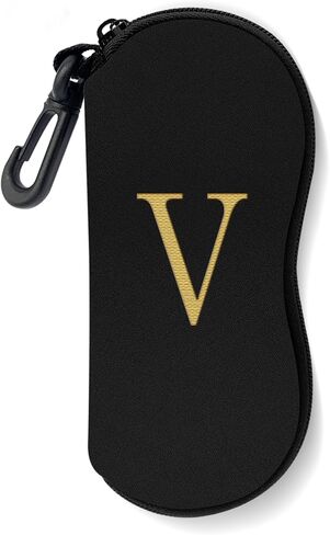 Sunglasses Soft Case, Ultra Light Portable Neoprene Zipper Glasses Case for Men Women in Saudi Arabia