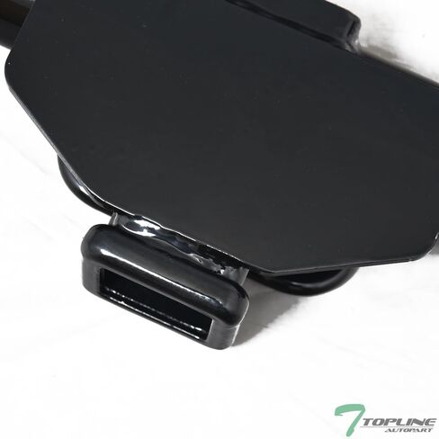 Class 3 III Black 2" Receiver Tube Rear Bumper Trailer Tow Hitch Towing Mount + 2 Inch Drop Loaded Ball Compatible with 05-15 Xterra in Saudi Arabia