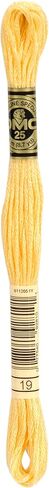 DMC 6-Strand Embroidery Cotton 8.7yd - Medium Light Autumn Gold in Saudi Arabia