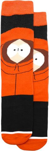 مجموعة من 6 أزواج من الجوارب المبتكرة من Hyp South Park للرجال - ستان، كايل، كارتمان، كيني، باترز، تويلي، مقاس الحذاء 6-12 in Saudi Arabia