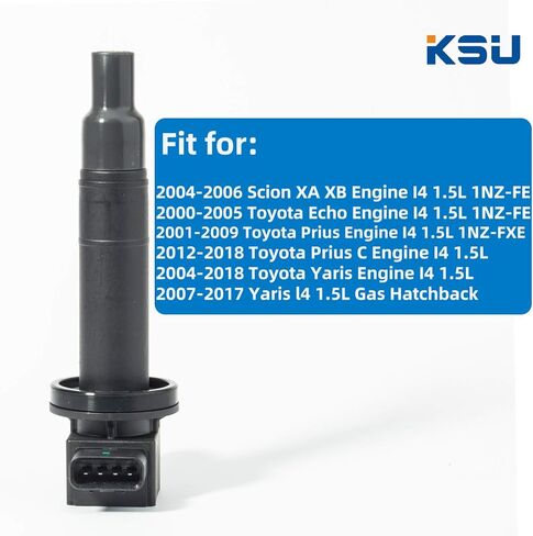 حزمة ملف الإشعال مع شمعة الإشعال متوافقة مع تويوتا 4 رانر 4.7 لتر V8 2004-2007 in Kuwait