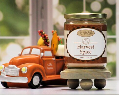 Frankincense & Myrrh Scented Blended Soy Candle, Hand Poured in The USA by Just Makes Scents (12 oz) in Saudi Arabia