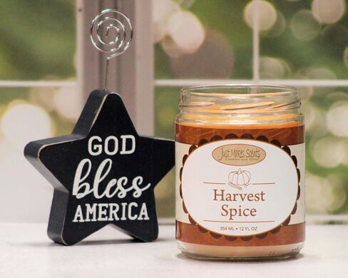 Frankincense & Myrrh Scented Blended Soy Candle, Hand Poured in The USA by Just Makes Scents (12 oz) in Saudi Arabia
