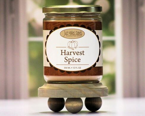Frankincense & Myrrh Scented Blended Soy Candle, Hand Poured in The USA by Just Makes Scents (12 oz) in Saudi Arabia