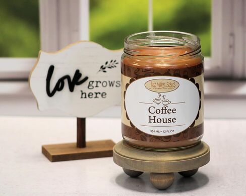 Frankincense & Myrrh Scented Blended Soy Candle, Hand Poured in The USA by Just Makes Scents (12 oz) in Saudi Arabia