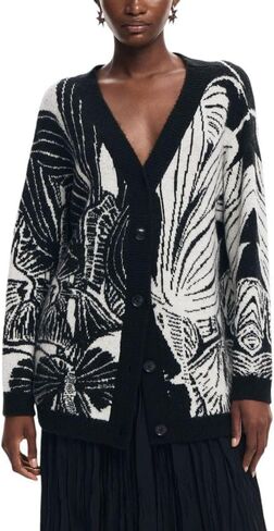 Desigual Women's Woman Flat Knit Thick Gauge Jacket in Saudi Arabia