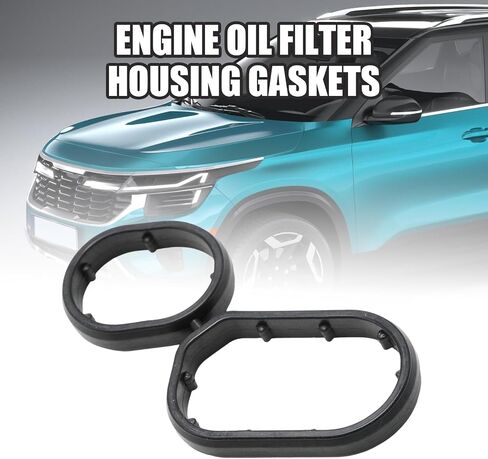 263453LAA0 Engine Oil Filter Housing Gasket, Replacement for Hyundai Genesis Palisade Replacement for Kia Sedona Sorento Telluride Cadenza, Replaces 26345-3LAA0 in Saudi Arabia