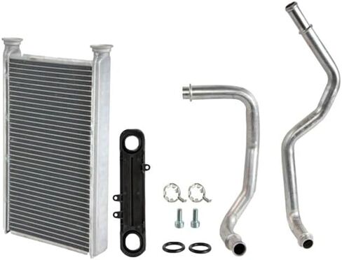 Heater Core - with Inlet and Outlet Pipes - Compatible with 2007-2011 Dodge Nitro in Saudi Arabia