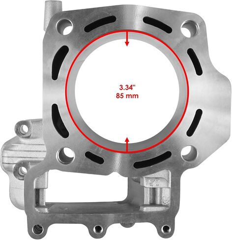قطع غيار Powersports لحلقة مكبس الأسطوانة الأمامية الخلفية لـ Kawasaki Brute Force 750 KVF750 05-11 85 مللي متر Mod-C33C-17444 in Kuwait