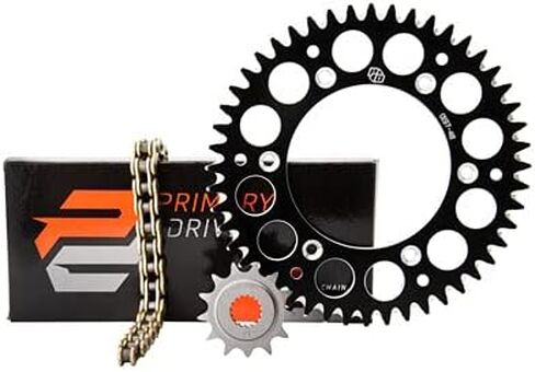 Alloy Kit & Gold X-Ring Chain Black Rear Sprocket For Honda CRF450R 2017-2025 in Saudi Arabia