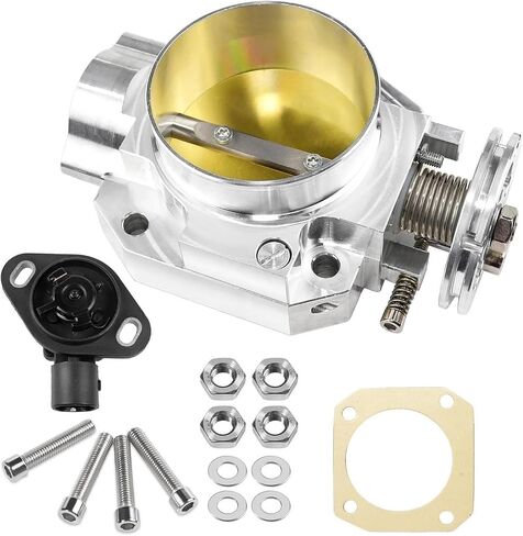 صمام جسم خانق من الألومنيوم 70 مم مشعب السحب متوافق مع Honda B16 B18 D16 F22 B200 D/B/H/F EF EG EK H22 D15 S2000(جسم خانق 70 مم) in Saudi Arabia