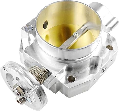 Aluminum 70mm Intake Manifold CNC Throttle Body Valve Compatible for Honda B16 B18 D16 F22 B200 D/B/H/F EF EG EK H22 D15 S2000(70MM Throttle Body) in Saudi Arabia