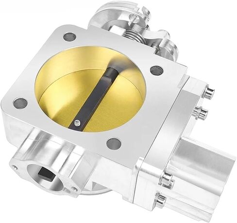 Aluminum 2.75" 70mm Intake Manifold CNC Throttle Body Valve Compatible for Mitsubishi Lancer EVO 7 8 9 4G63 Engine 01-05 SL in Saudi Arabia