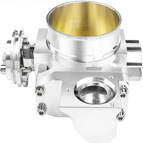 Aluminum 2.75" 70mm Intake Manifold CNC Throttle Body Valve Compatible for Mitsubishi Lancer EVO 7 8 9 4G63 Engine 01-05 SL in Saudi Arabia