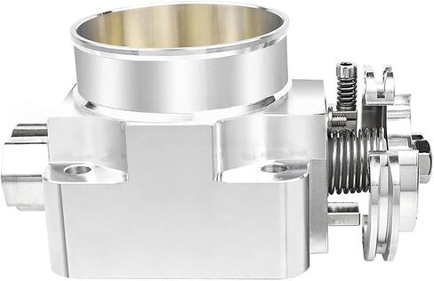 Aluminum 2.75" 70mm Intake Manifold CNC Throttle Body Valve Compatible for Mitsubishi Lancer EVO 7 8 9 4G63 Engine 01-05 SL in Saudi Arabia