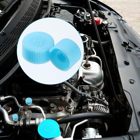 10 Pcs Car A/C Valve Core Caps, A/C Charging Valve Cap, High Low Pressure Ac Caps Replacement, Leakproof Air Conditioning System Seal Kit for Cars in Saudi Arabia