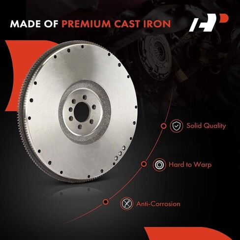 A-Premium Clutch Flywheel Compatible with Chevrolet C2500 1999-2000, C3500 1996-2000, K2500 1999-2000, K3500 1996-2000, P30 1996-1999 & GMC C2500 K2500 1999-2000, K3500 1996-2000, P3500 1996-1999 5.7L in Saudi Arabia