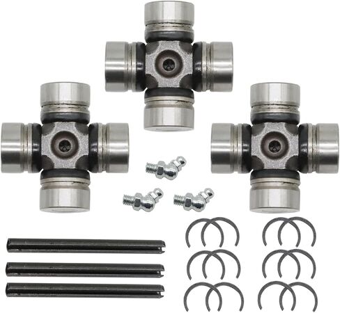 3PCS 2203703 2202015 Front & Rear Prop Shaft U-Joint Compatible with General 1000 Ranger 500 570 700 800 Diesel 900 1000 RZR 800 900 1000 Sportsman 335 450 550 570 850 3235616 in Saudi Arabia