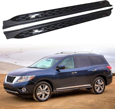 2Pcs Door Side Step Running Board Nerf Bar Fits for Nissan Pathfinder 2013-2022 in Saudi Arabia