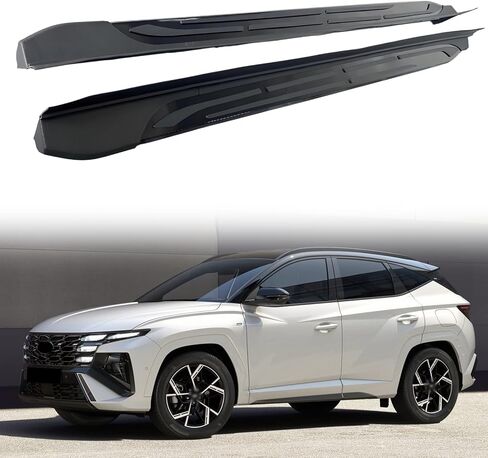2Pcs Fits for Hyundai 4TH Tucson NX4 2022 2023 2024 2025 Side Step Pedal Running Board Nerf Bar in Saudi Arabia