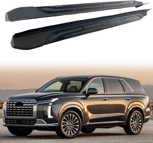 دواسات جانبية للوحة الجري Nerf Bar مناسبة لشركة Hyundai Palisade 2019-2025 in Saudi Arabia