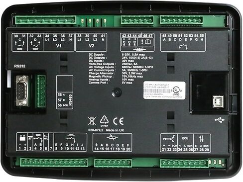 DSE7310 MKII مولد الديزل بدء التشغيل التلقائي للتيار الكهربائي (المرافق) لوحة التحكم في عرض وحدة التحكم في الفشل (نسخة DSE7310MKII) in Kuwait