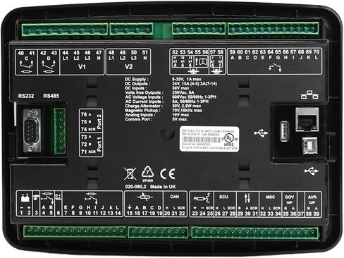 DSE8610MKII وحدة تحكم المولد وحدة مزامنة لوحة المولدات ومشاركة التحميل وحدة التحكم في البدء التلقائي in Saudi Arabia