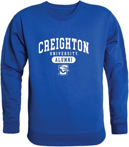 W Republic Creighton University Alumni Crewneck Pullover Sweatshirt Sweater - Royal, X-Large in Saudi Arabia