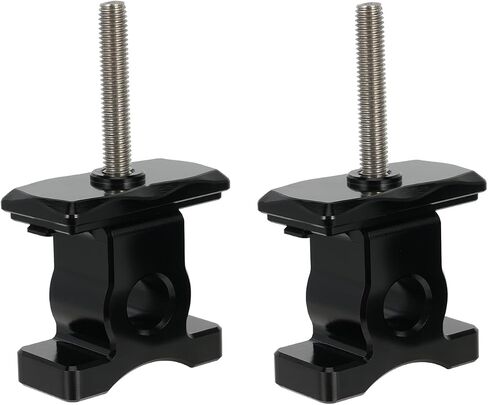 كتل المحور الخلفي للدراجة الترابية لـ KLX 230، شداد ضبط سلسلة CNC لـ KLX230 20-25/KLX232 24-25/KLX230 ABS 21/KLX230S 22-23/KLX230S ABS 22-23/KLX230SE 22/KLX230SM 23/KLX230SM ABS 23-أسود in Saudi Arabia
