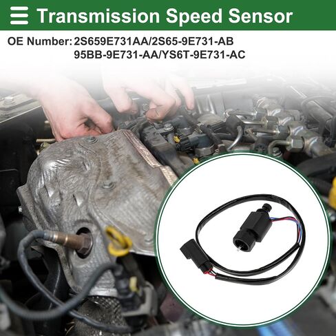 Motoforti 1 Pc No.2S659E731AA Transmission Speed Sensor for Ford Fiesta Mk6 1.6 2010-2011 Sturdy Car Gear Box VSS Speed Sensor in Saudi Arabia