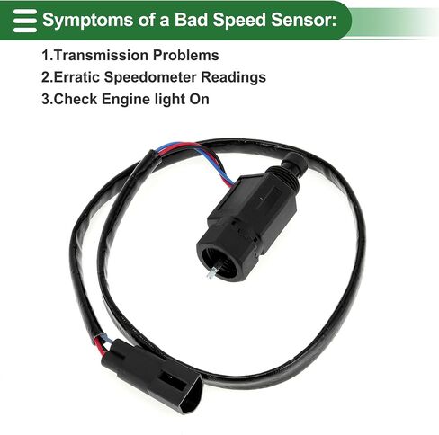 Motoforti 1 Pc No.2S659E731AA Transmission Speed Sensor for Ford Fiesta Mk6 1.6 2010-2011 Sturdy Car Gear Box VSS Speed Sensor in Saudi Arabia