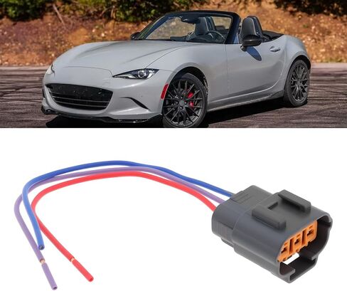 2pcs 3Pin Ignition Coil Connector Harness 6195-0009 6195-0012 Compatible with Mazda MX5 in Saudi Arabia