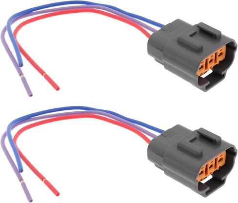 2pcs 3Pin Ignition Coil Connector Harness 6195-0009 6195-0012 Compatible with Mazda MX5 in Kuwait