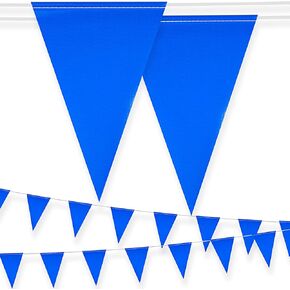 100ft Pennant Safety Flags Flagging Banner Warning Flags Marking Flags for Parking Lot Events, Hazardous Areas,Traffic Control,Sporting Events,Outdoor Marker Construction,7x10inch(Orange) in Kuwait