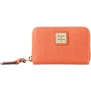 Dooney & Bourke Wallet, Saffiano Large Zip Around Credit Card Case | Ecru in Saudi Arabia