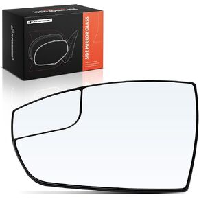 A-Premium Left Driver Side Non-Heated Mirror Glass with Backing Plate - Compatible with Ford Escape 2013-2016, C-Max 2013-2018 - Exterior Side View Flat Mirror with Spotter Glass in Saudi Arabia