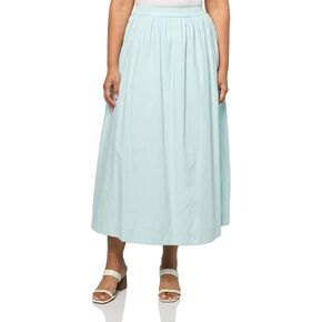 BOSS Women's Cotton Poplin Maxi Skirt in Saudi Arabia