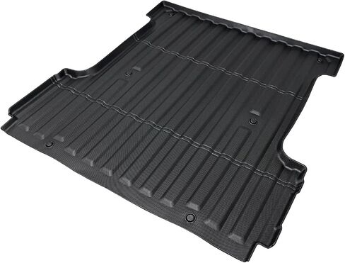 IKON MOTORSPORTS TPE Truck Bed Mat, Compatible with 2015-2023 Ford F150 Crew Cab 5.5Ft & 2022-2024 F-150 Lightning, Custom Fit All Weather Heavy Duty 3D Rear Storage Cargo Trunk Tray Protector Liner in Saudi Arabia
