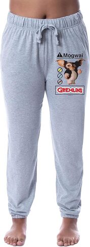INTIMO Gremlins Womens' Mogwai Rules Logo Movie Jogger Sleep Pajama Pants in Saudi Arabia