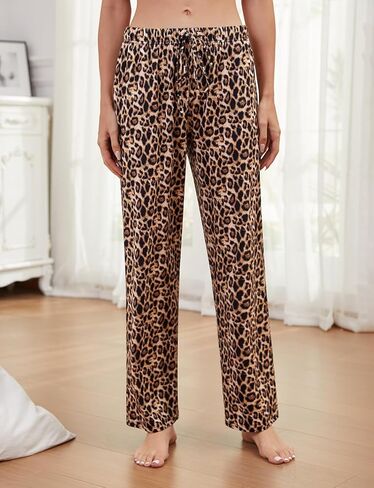 Cosy Pyro 3 Pack Women Casual Pajama Pants Soft Pjs Bottoms Lounge Comfy Sleep Pants with Pocket Drawstring in Kuwait